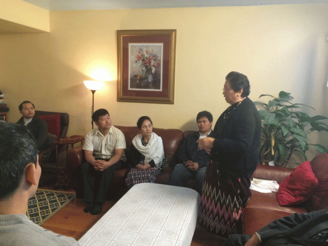 Blessing from Rev. Maran Yaw's Family